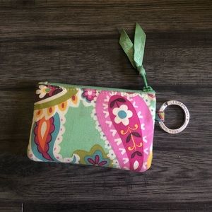 Vera Bradley, brand new key chain wallet